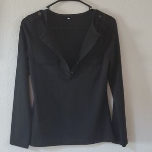 Long sleeve shirt Vneck